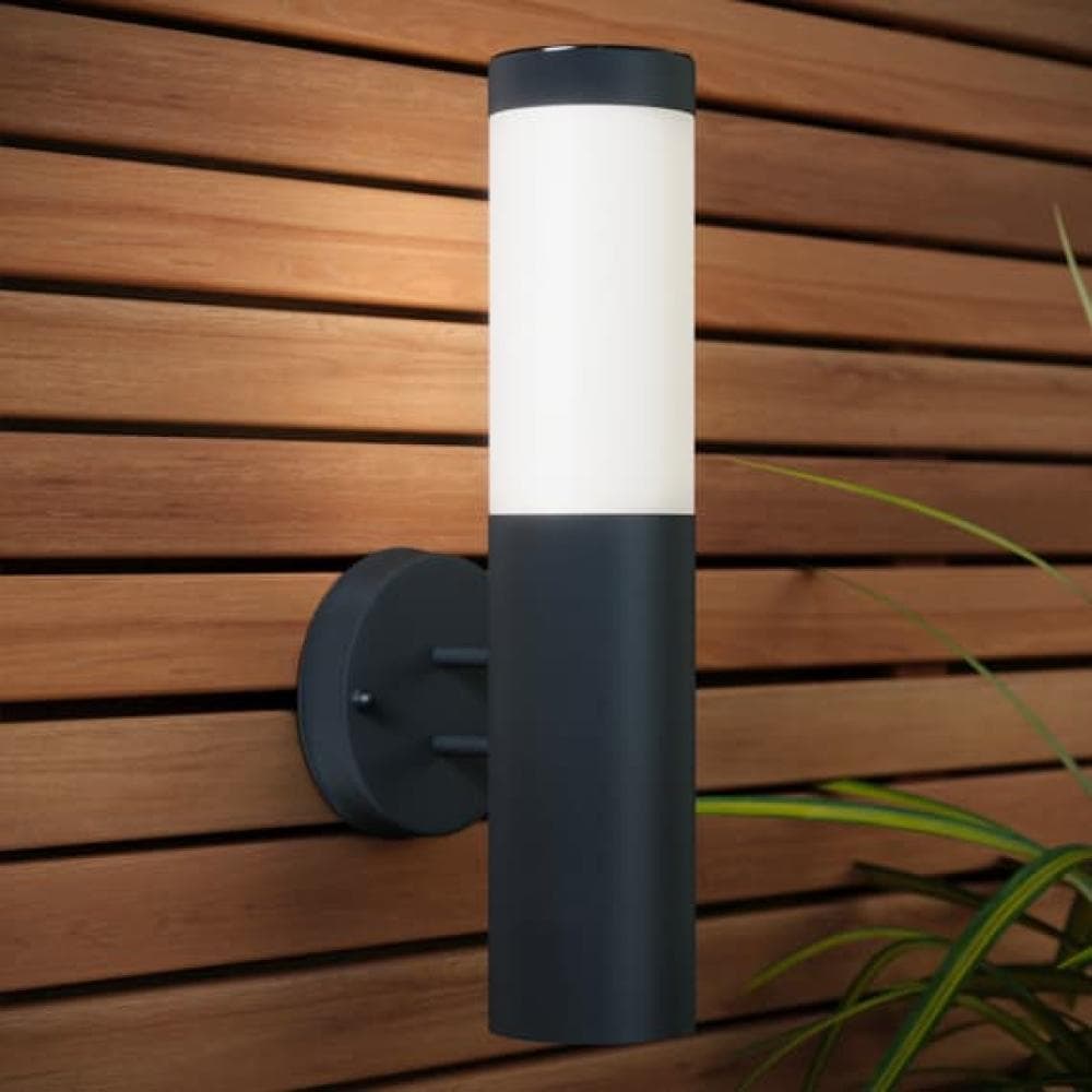 Canterbury USB Solar Wall Light - Anthracite Edition view 1
