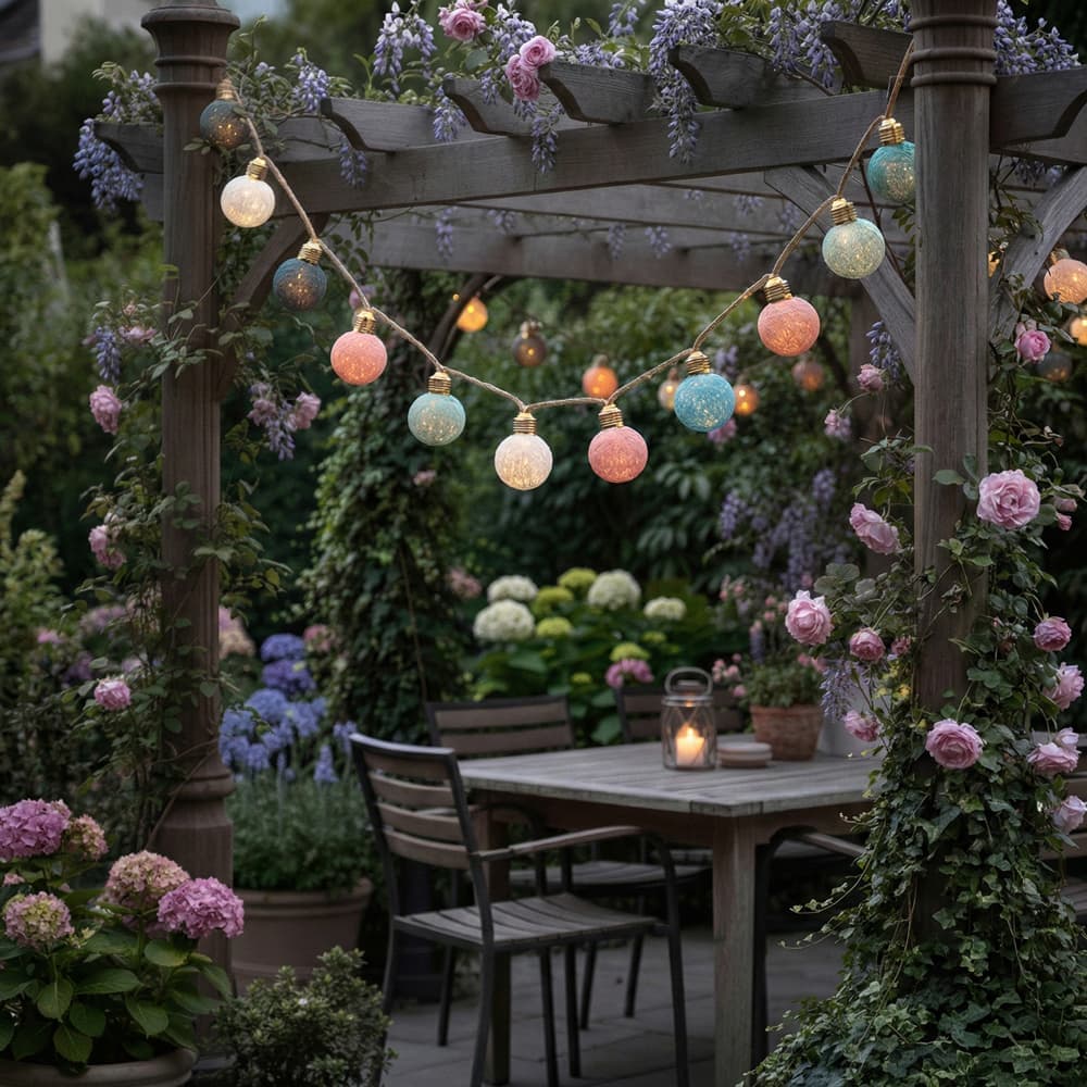 Elan Rope Festoons Solar Lights view 1