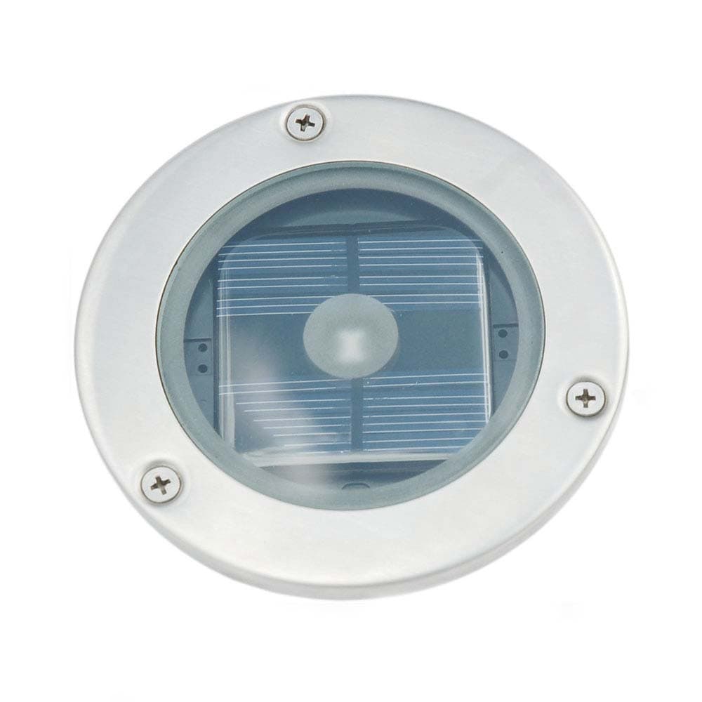 Solar Round Decking Light view 1