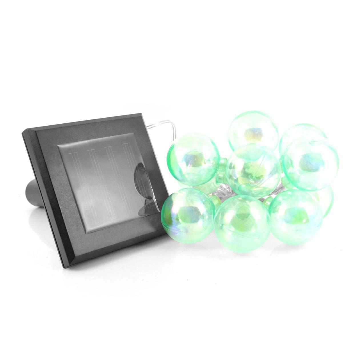 Solar Bubble Lights - 10 LED Bulbs view 1