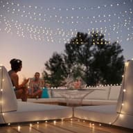 Lumify Warm White & White USB Solar Fairy Lights - 1000 DualWhite LEDs ...