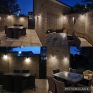 Truro Solar Wall Light - Anthracite Edition customer photo view 3