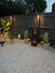 Truro Solar Wall Light - Anthracite Edition customer photo view 1