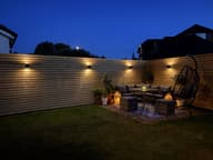 Grantham Up & Down Solar Wall Light customer photo view 1