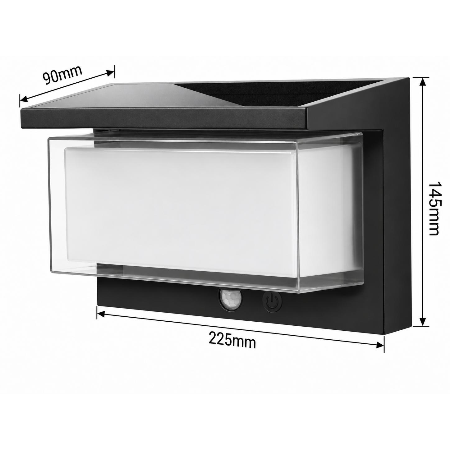 Stanway Solar Security Light dimensions