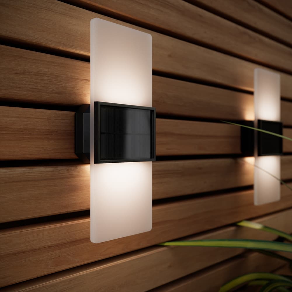 Up And Down Solar Wall Lights