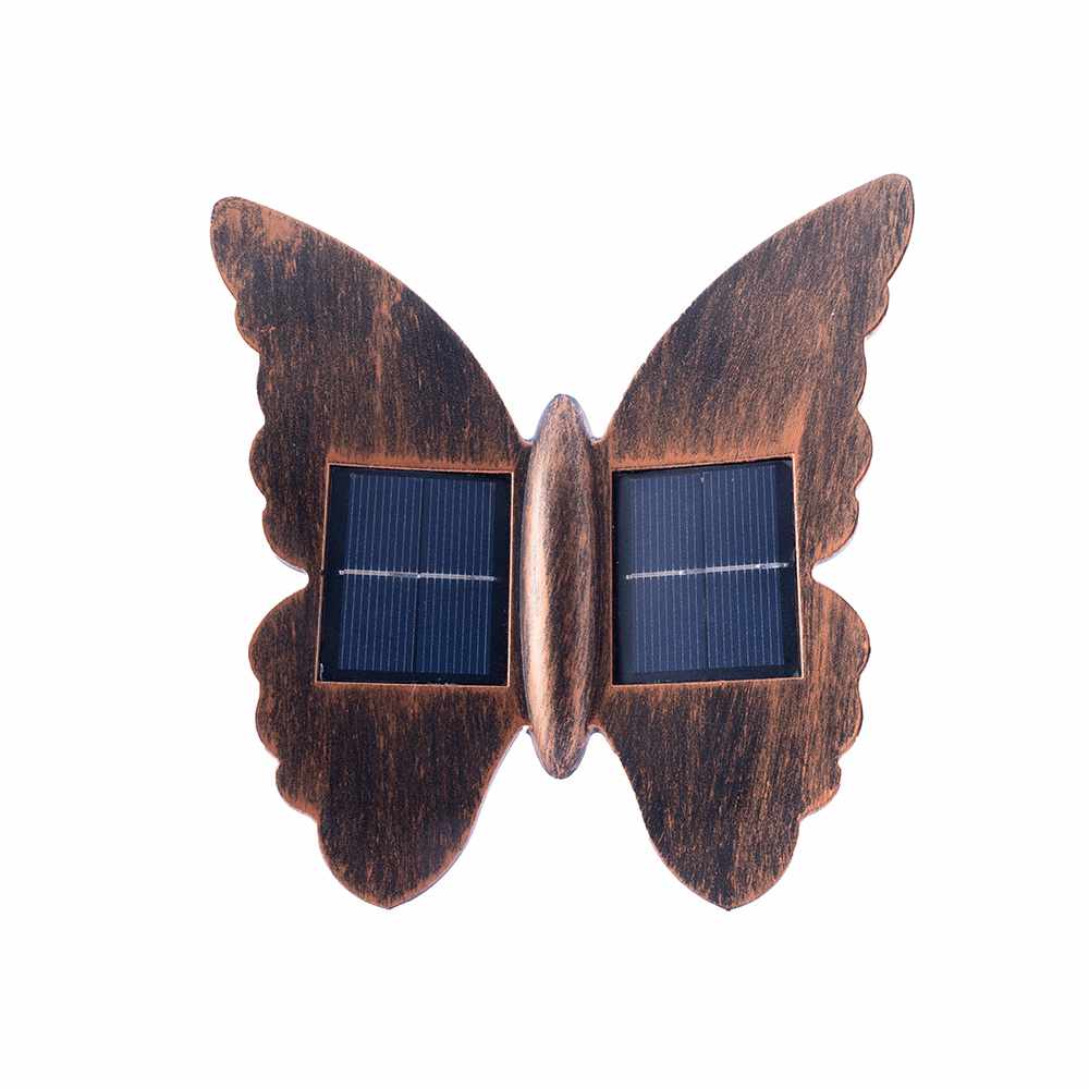 Butterfly Solar Light - Copper Effect key features