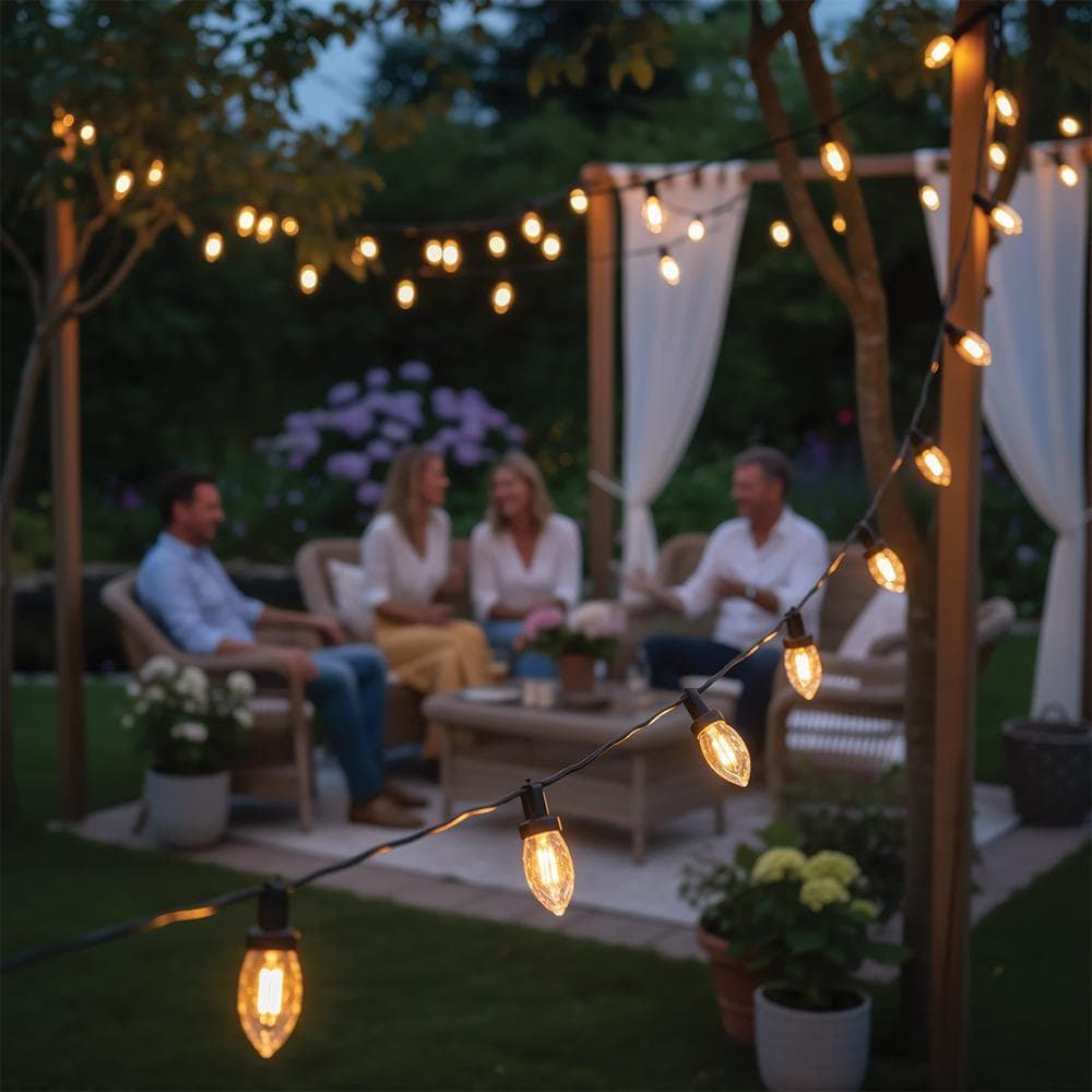Retro USB Solar Bulbs Set Of 30 - Warm White