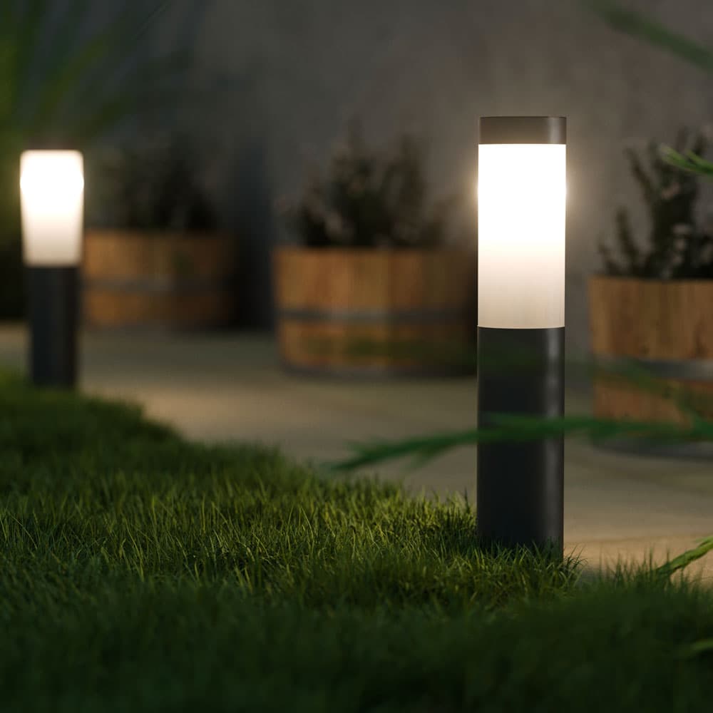 London XT Solar Post Light - Anthracite Edition key features