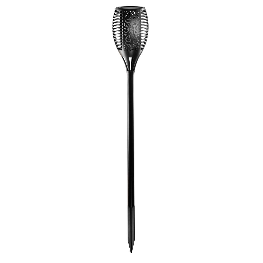 TrueFlame USB Solar Torch Light With Flickering Flame supporting image 1