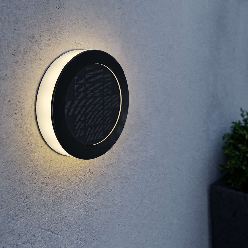 Eco Disc Solar Wall Light key features