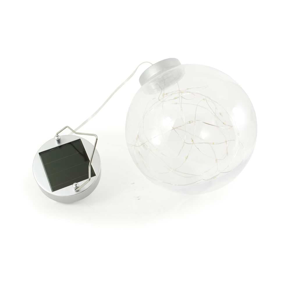Sparkle Hanging Solar Ball Light supporting image 1