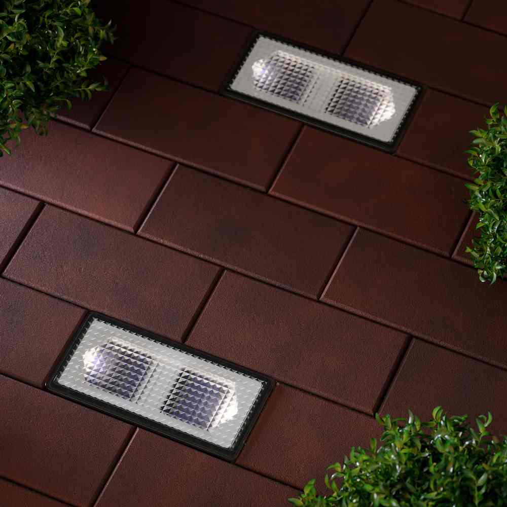 Paverlight Solar Brick Lights (Set Of 2) key features