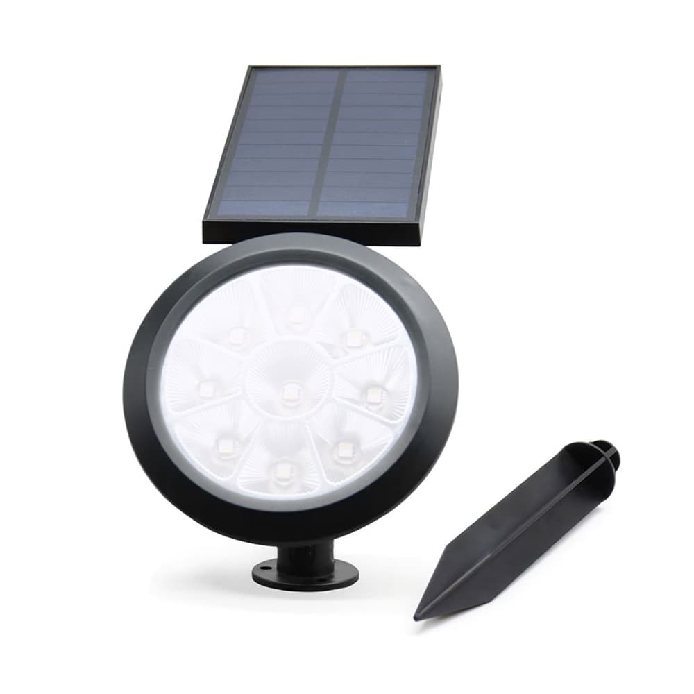 Chiron Solar Spotlight With Seven Colour Options key features