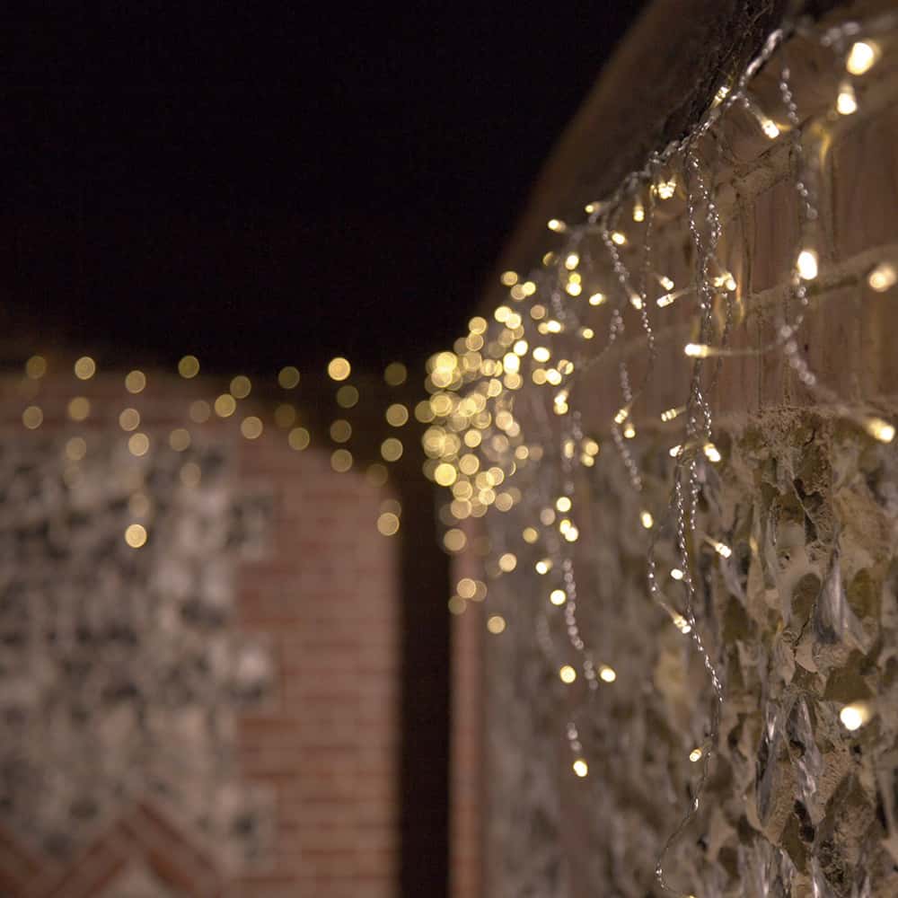 Lumify USB Solar Christmas Icicle Lights - 300 LEDs dimensions