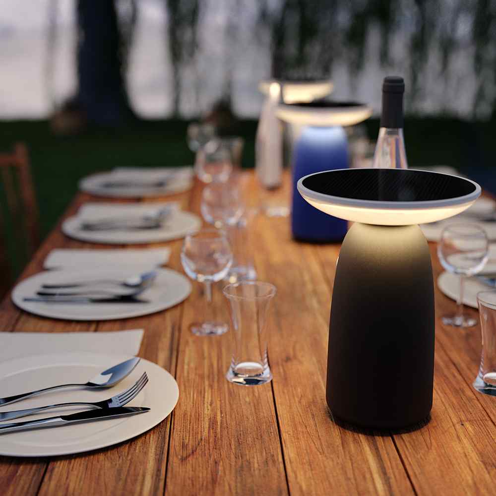 Lancaster Solar USB Camping Table Lamp - White key features