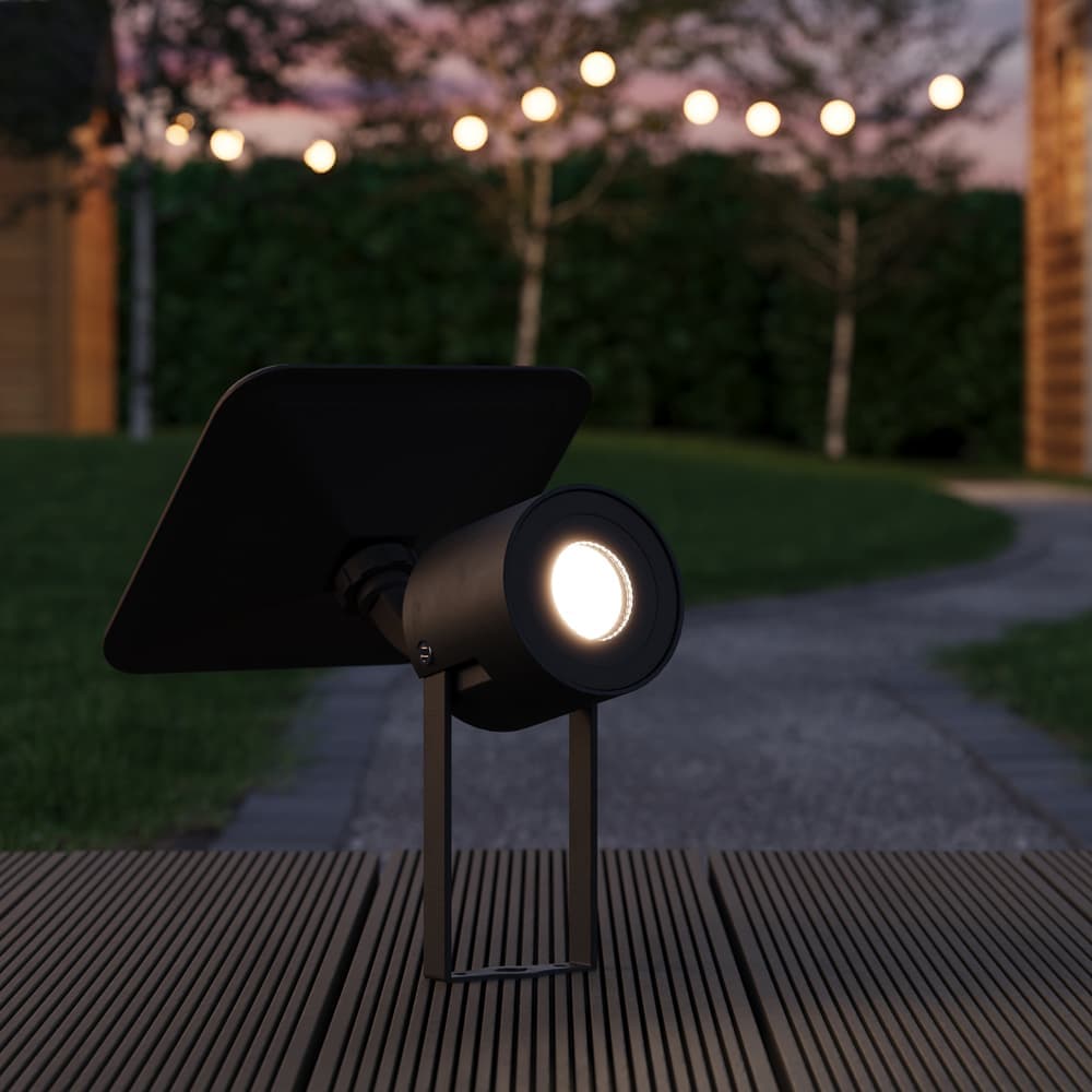 Salisbury Motion Activated Solar Spotlight key features