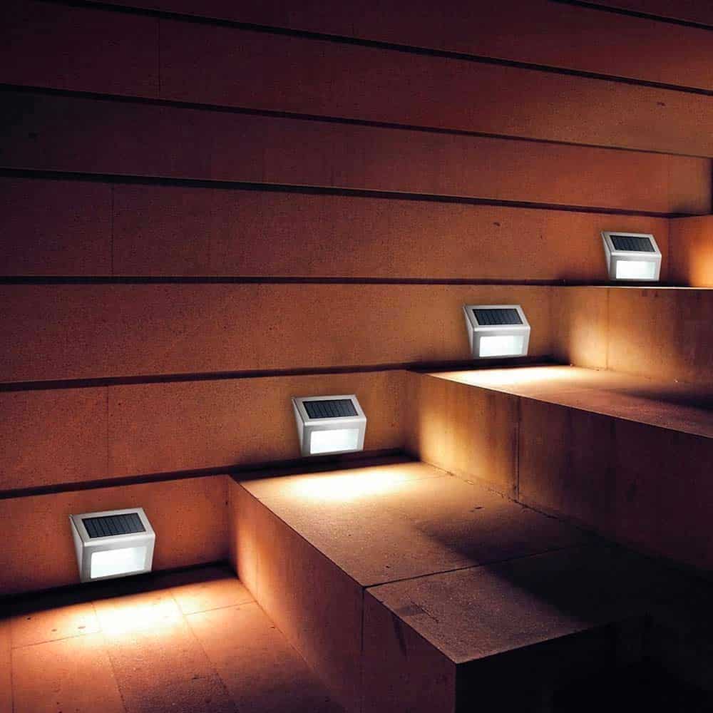 Sherpa Solar Step Lights (Set Of 4) key features