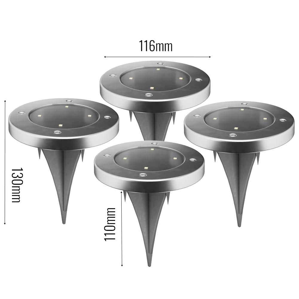 Set of 4 Mirage Solar Deck lights dimensions