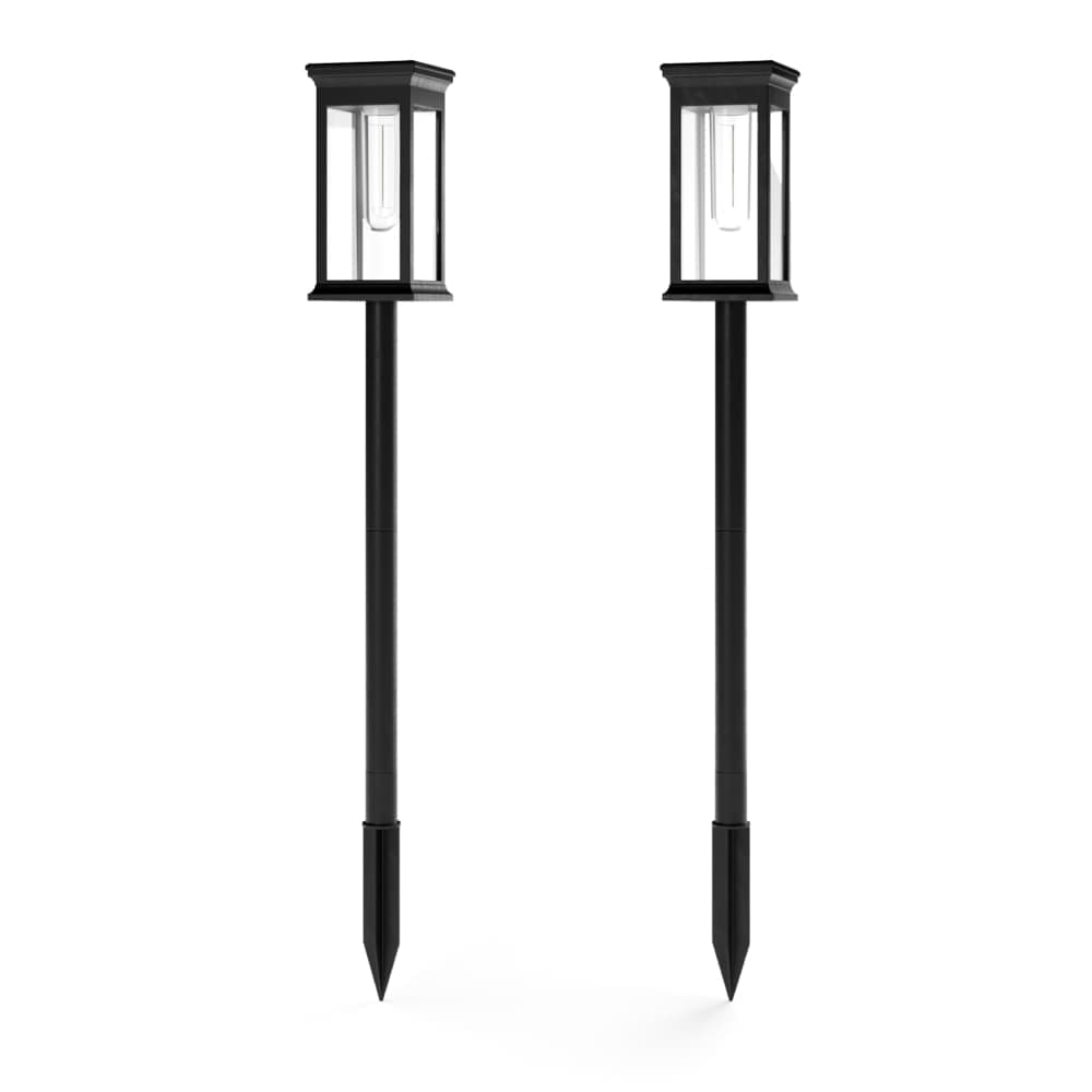 Lakeside Solar Mini Post Lights (Set Of 2) key features
