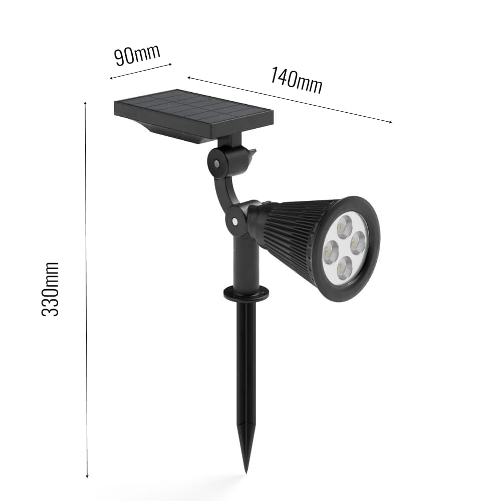 Sunlit Solar Spotlight key features
