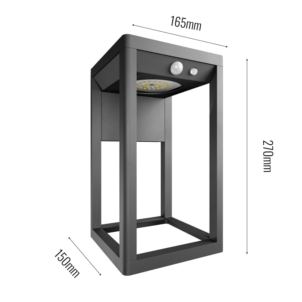 Kingsbridge Solar Wall Light key features