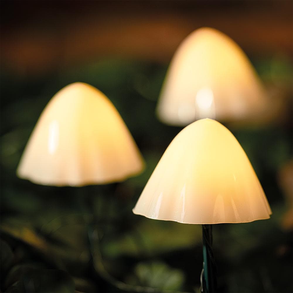Forest XL Solar Mushroom Lights - Set of 6 key features