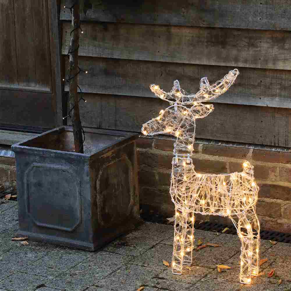 Lapland USB Solar Christmas Reindeer - Powered By Leaf key features