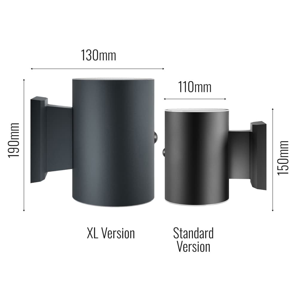 Grantham XL USB Up & Down Solar Motion Light key features