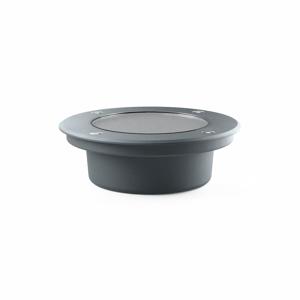 Dorton Anthracite Round Solar Deck Light key features