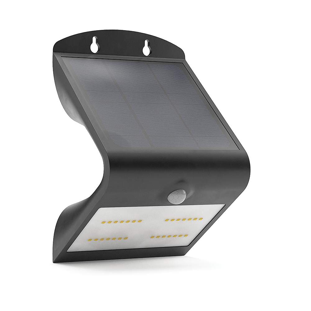 V Light Pro Solar Security Light - Black supporting image 1
