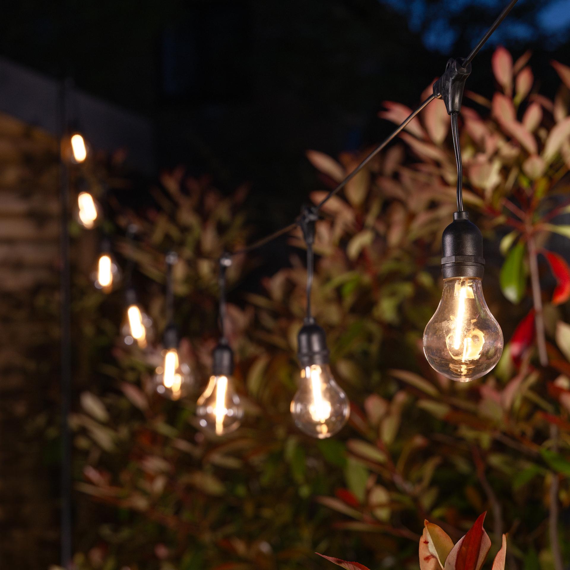 Lance Solar Festoon Lights (Set Of 10) dimensions