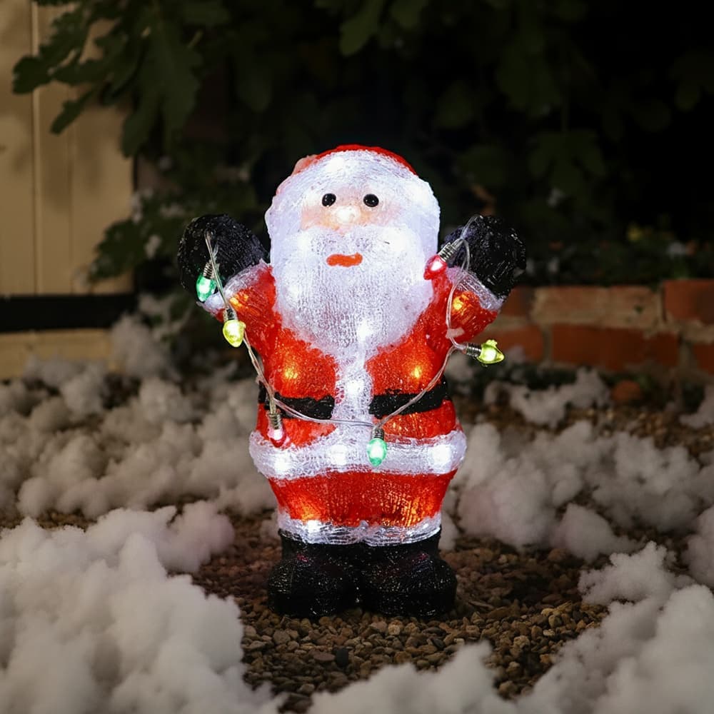 Lapland USB Solar Santa dimensions
