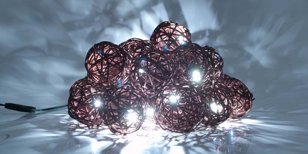 Everbright Solar Rattan Balls key features