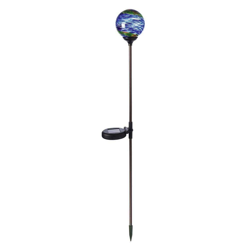 Murano Solar Garden Globe - Midnight supporting image 1