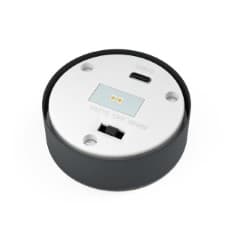 Mini London USB Solar Post Light Anthracite Top