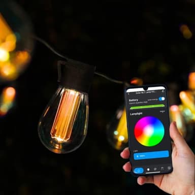 Advance USB Solar Smart Festoon Lights - Set Of 50