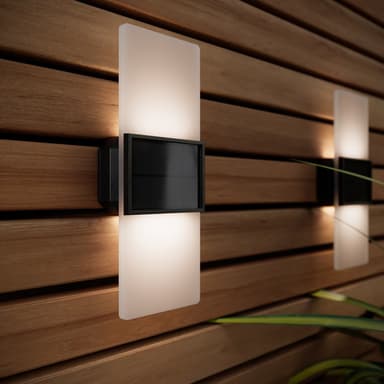 Gemini Solar Wall Lights (Set Of 2)