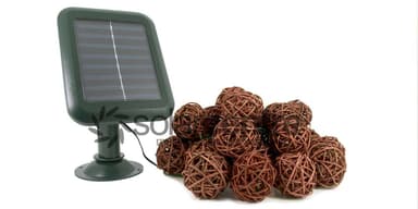 Everbright Solar Rattan Balls