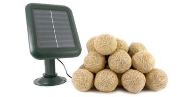 Everbright Solar Hessian Balls