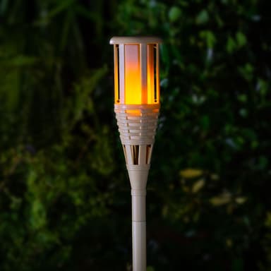 TrueFlame Solar Tiki Torch Light