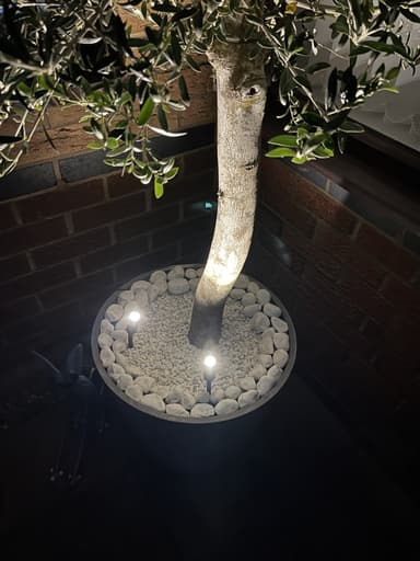 Customer photo of Juno Solar USB Micro Spotlights - (Set Of 2) Powered By Leaf