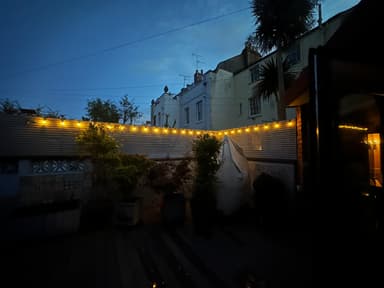 Customer photo of Falmouth USB Solar Festoon Lights (Set Of 25 Glass Bulbs)