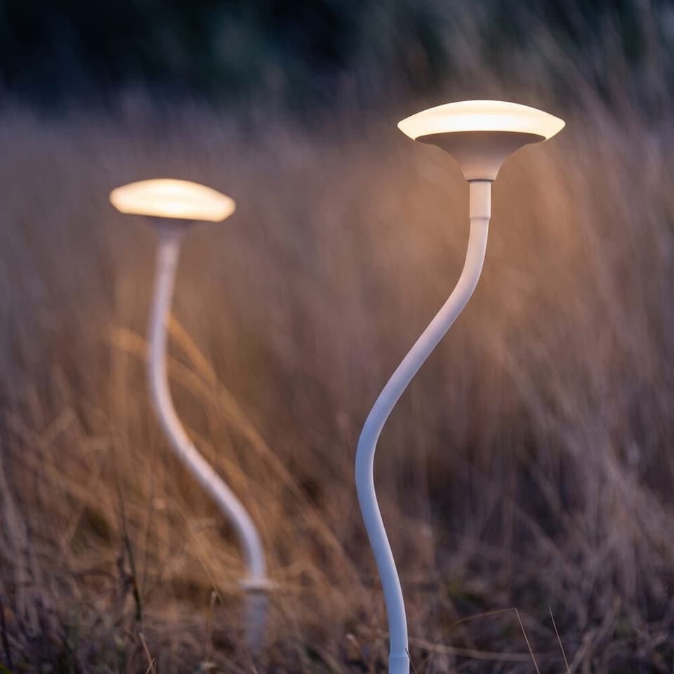 Enoki Solar Mushroom (Set of 2) view 4