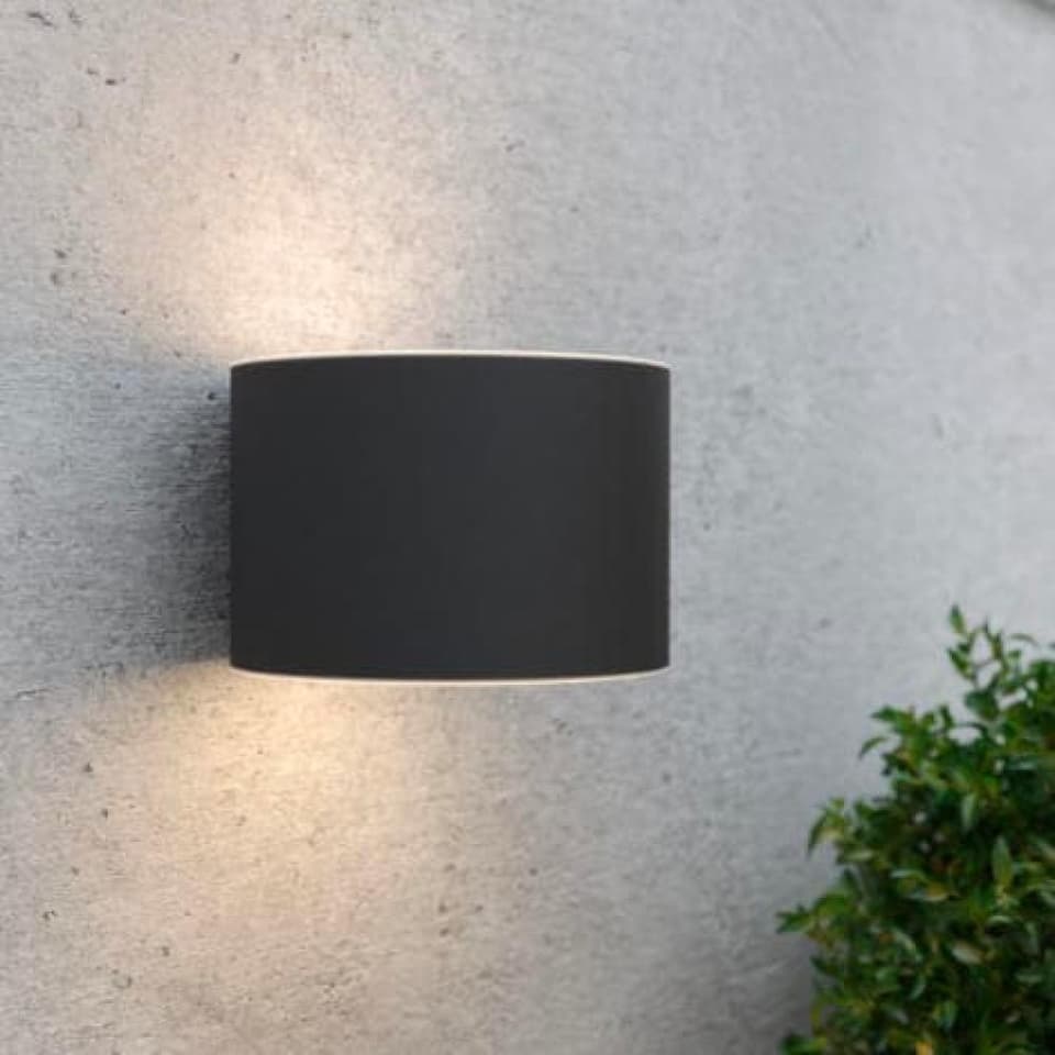 Gloucester Up & Down Solar Wall Light view 1