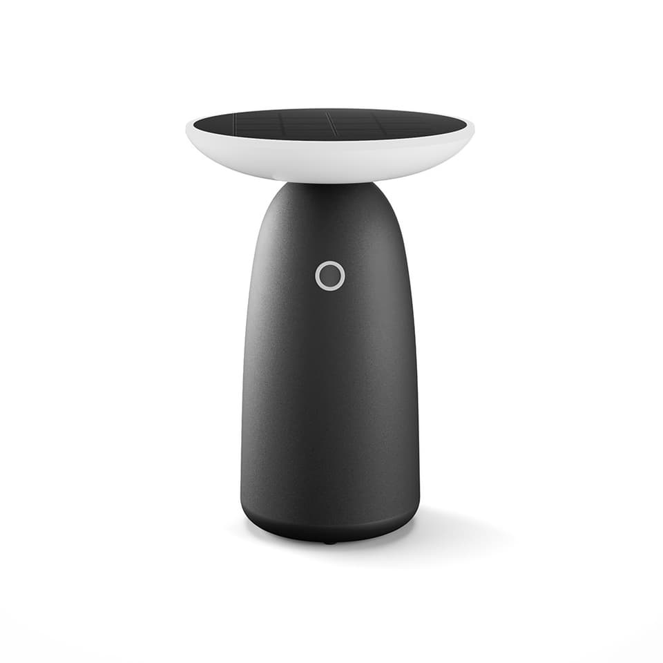 Lancaster Solar USB Camping Table Lamp - Black view 1
