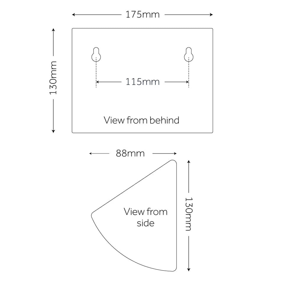 Eco Wedge Plus Remote Control Solar Security Light view 3