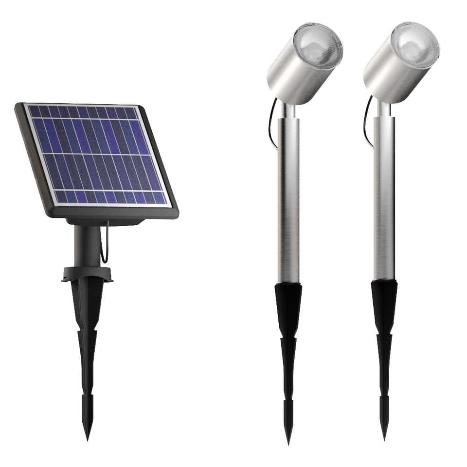 Apollo DualWhite Solar Spotlights (Set Of 2) view 2