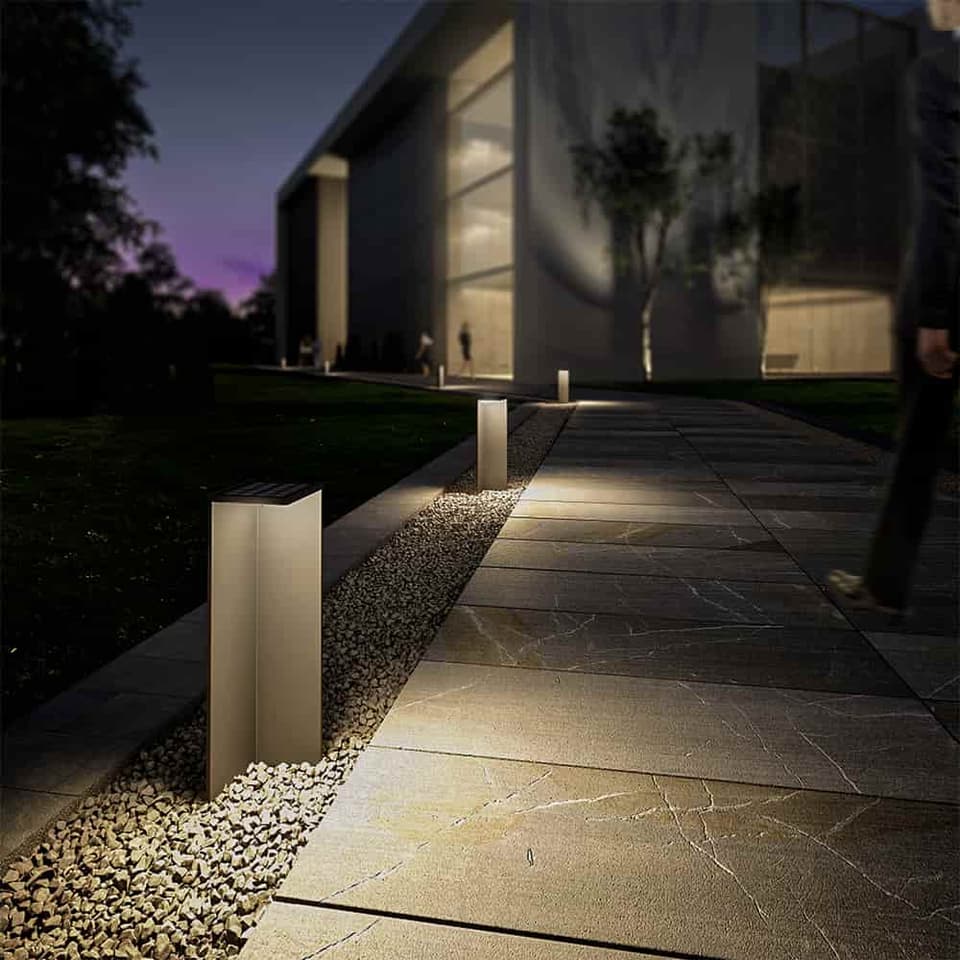 Anthralight Solar Bollard Light view 3