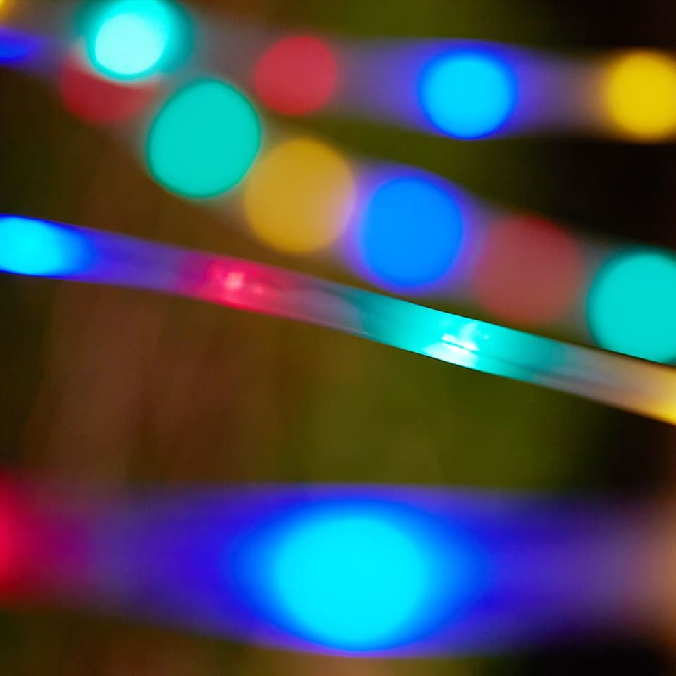 Madison Solar Tube Lights - Multicolour 200 LEDs view 2